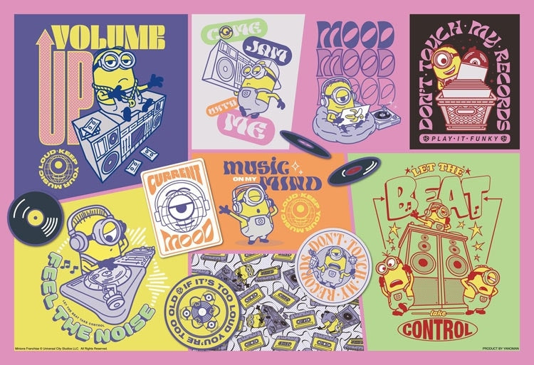 迷你兵團 - 玩得開心 300塊 (26×38cm)