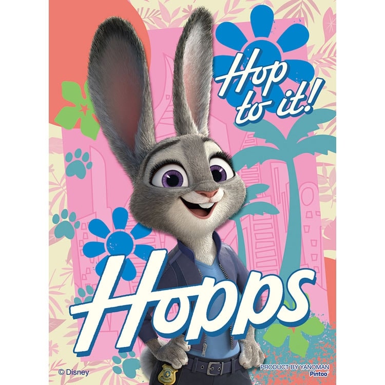 (透明樹脂) 迪士尼 - 優獸大都會 Judy Hopps 150塊 (7.6×10.2cm)