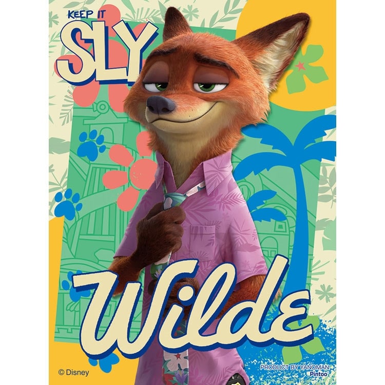 (透明樹脂) 迪士尼 - 優獸大都會 Nick Wilde 150塊 (7.6×10.2cm)