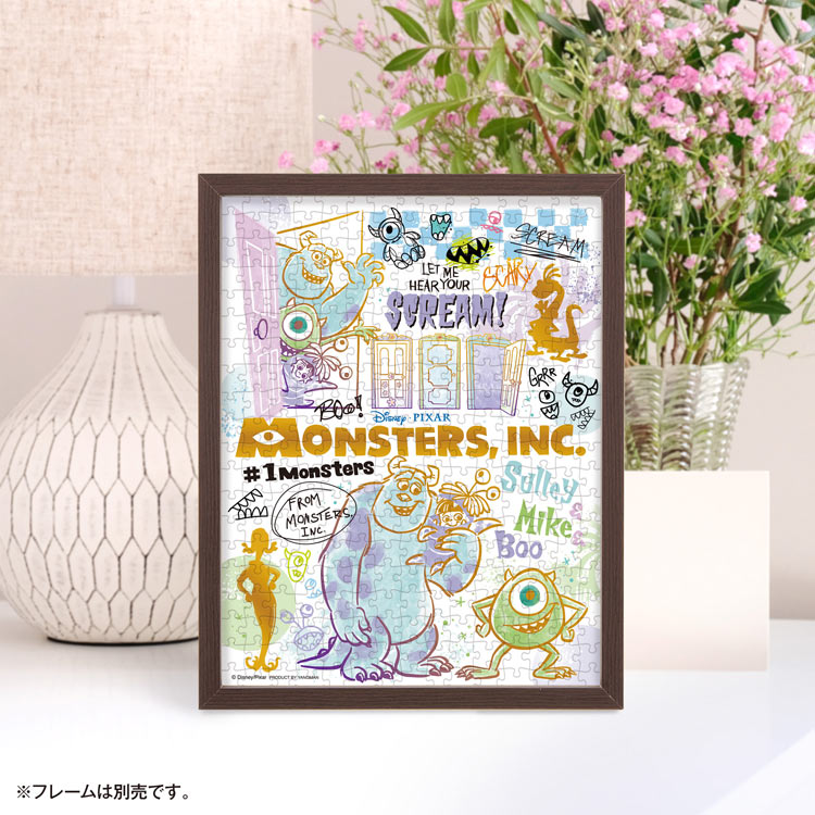 (迷你尺寸) (燙金工藝) 怪獸公司 - Monsters, Inc. 300塊 (16.5×21.5cm)