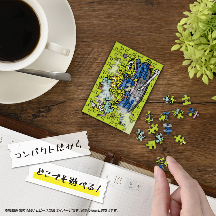 (便攜式拼圖) 迪士尼 - 三眼仔 Music 70塊 (5.9×8.6cm)