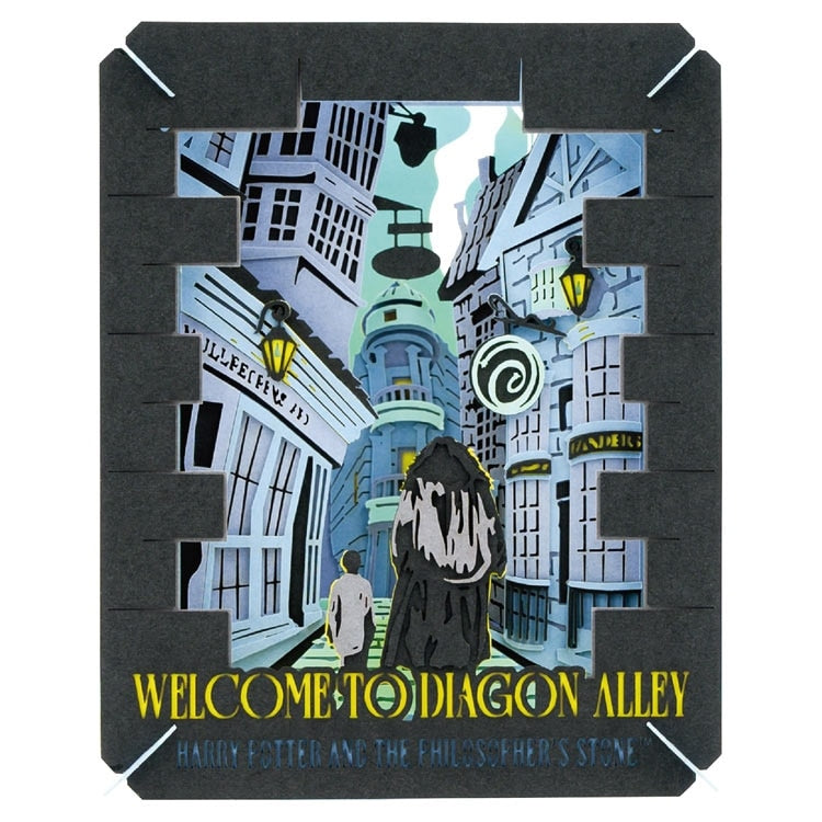 Paper Theater - 哈利波特 名場面 Welcome to diagon alley