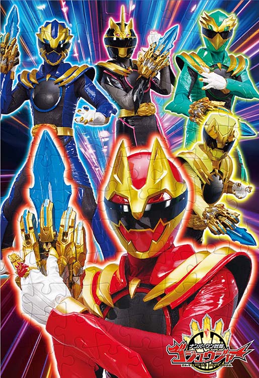 (特大尺寸) 超級戰隊系列 - 全角色 96塊 (26×38cm)