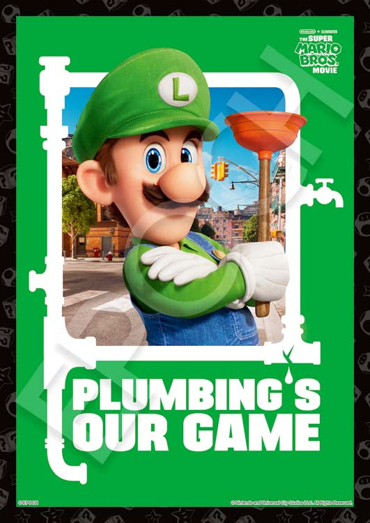 Super Mario - 路易吉 108塊 (18.2×25.7cm)