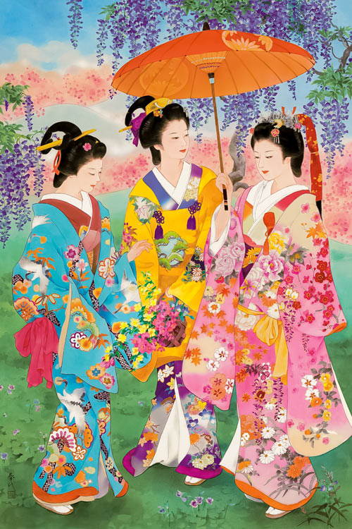(迷你尺寸) 森田春代 - 大奥花香 2016塊 (50×75cm)
