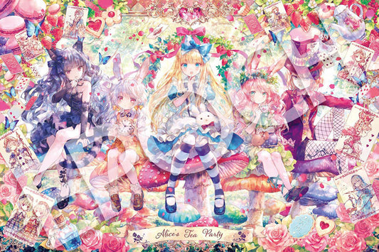Onineko - 愛麗絲的茶會 1000塊 (50×75cm)