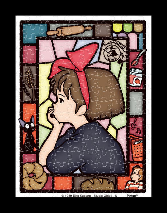 (透明樹脂)  魔女宅急便 - 魔女琪琪 150塊 (7.6×10.2cm)