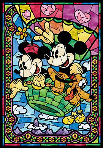 (鐳射閃面) 迪士尼 - 米奇飛天熱氣球 300塊 (30.5×43cm)