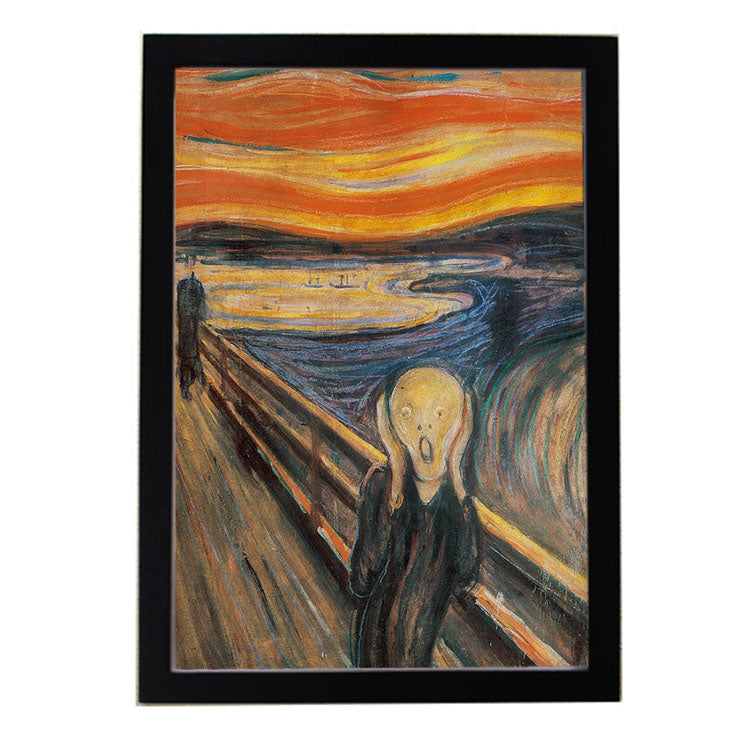 厚實平角實木框 黑色 - 73×102cm(此框架必須自取,不能用順豐運送)