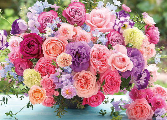 花藝 - 盛開的玫瑰 600塊 (38×53cm)