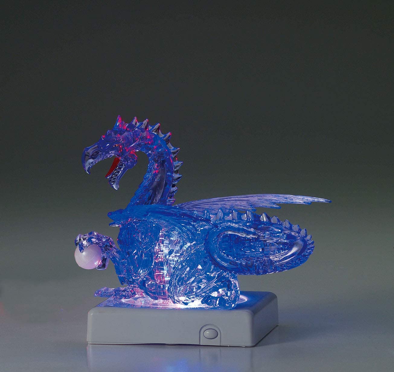 水晶立體 -蒼藍飛龍 56塊