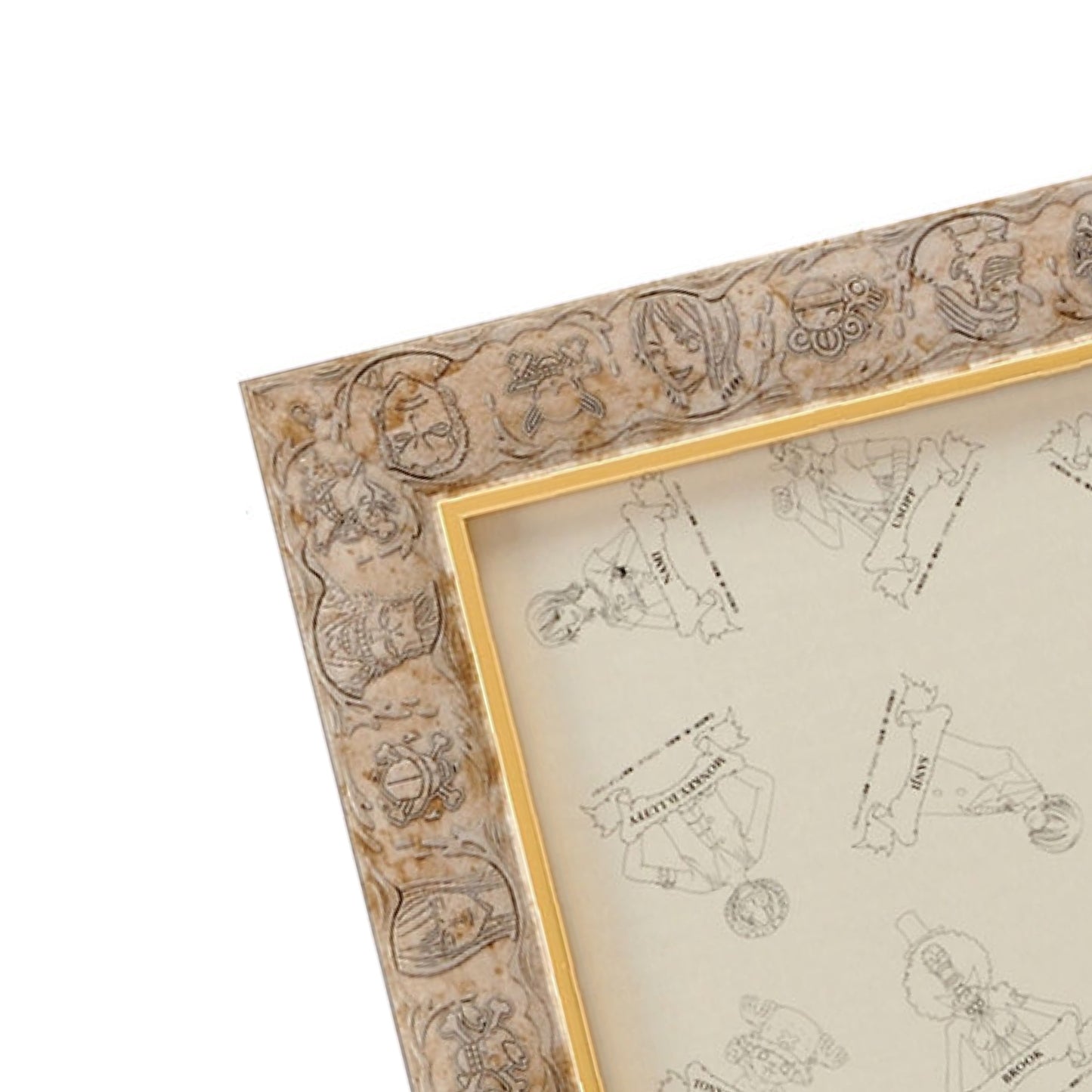 海賊王角色雕刻框 - 50×75cm (1000塊)