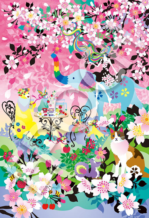 (迷你尺寸) Kayo Horaguchi - 邂逅之春 1053塊 (26×38cm)