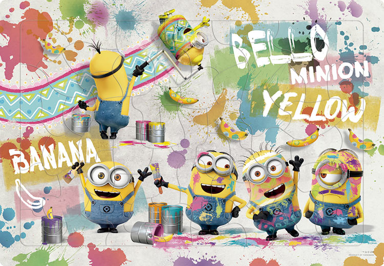 兒童向 - 迷你兵團 油漆派對 60塊 (26×37.5cm)