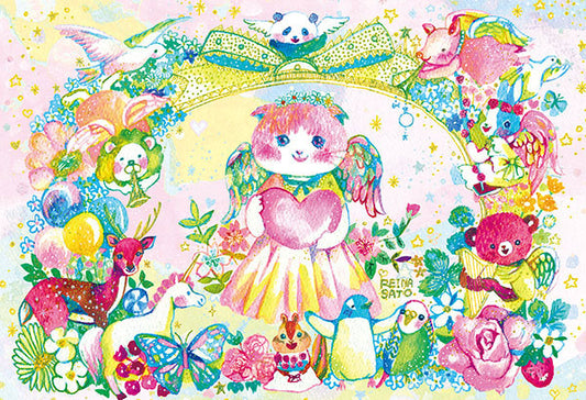 佐藤玲奈 - 快樂的天使 300塊 (26×38cm)