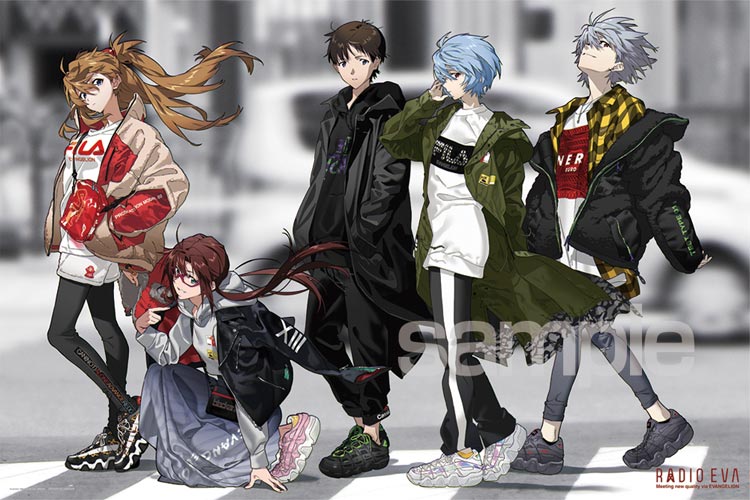 RADIO EVA - 運動混合風格 1000塊 (50×75cm)