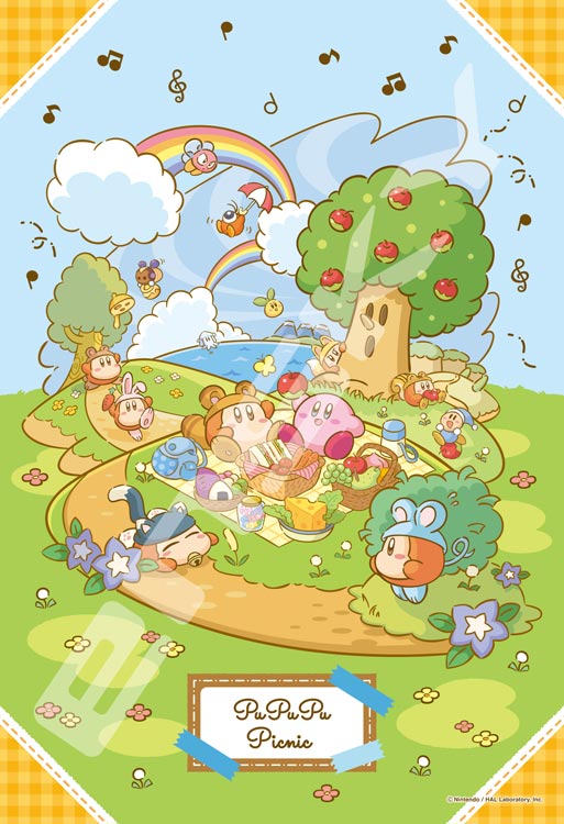 星之卡比 - 野餐派對 300塊 (26×38cm)