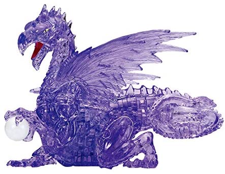 水晶立體 -蒼藍飛龍 56塊