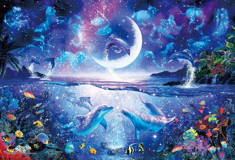 (夜光) Christian Lassen - 令人驚嘆的夜晚 300塊 (26×38cm)