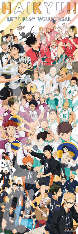 排球少年 - HAIKYU!!! 950塊 (34×102cm)