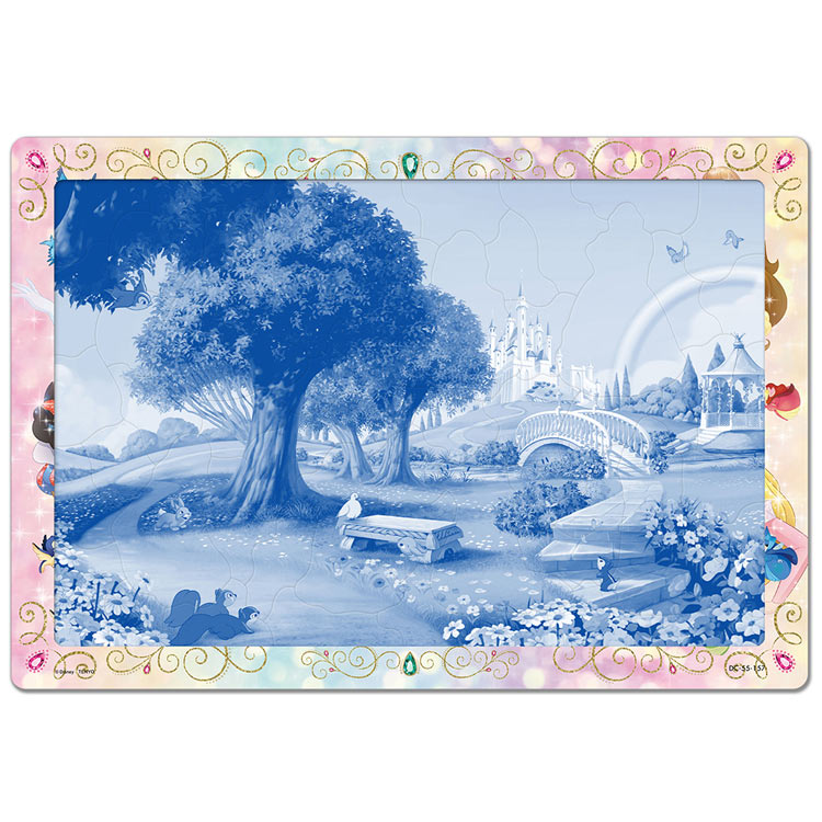 兒童向 - 迪士尼公主 漂亮的公主們 55塊 (26×37.5cm)