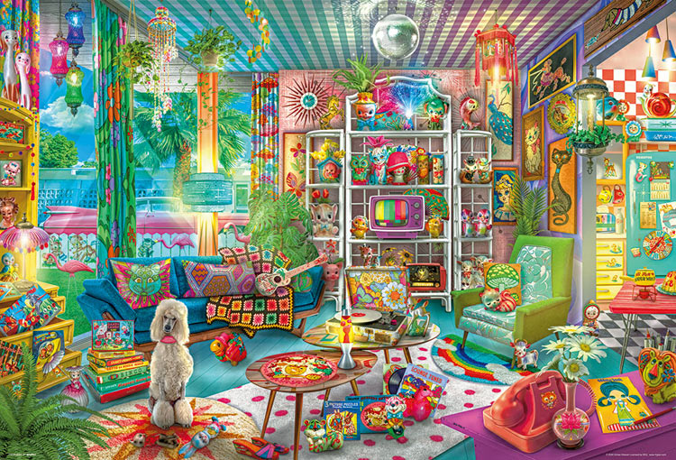 Aimee Stewart - 女孩子的私密房間 1000塊 (49×72cm)