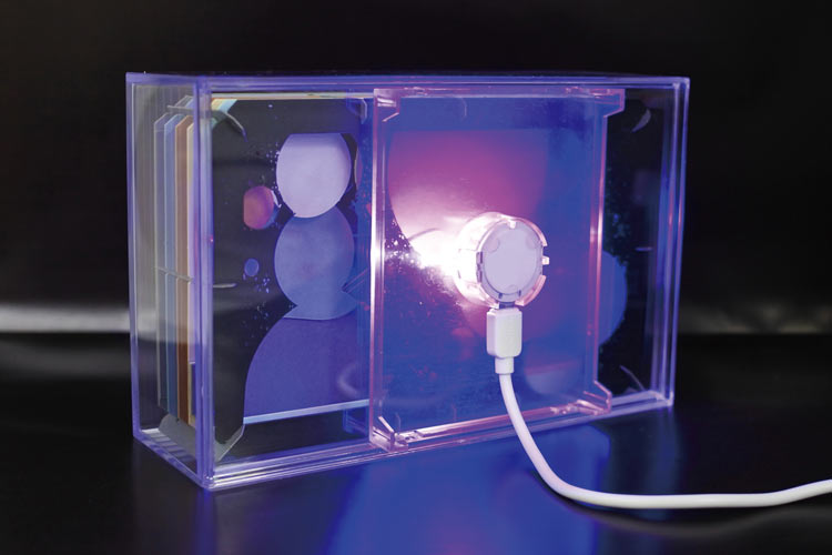 Paper Theater 專用USB外置燈座 (3色LED)