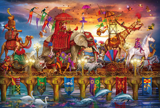 (迷你尺寸) Ciro Marchetti - 幻之雜技團 2000塊 (49×72cm)
