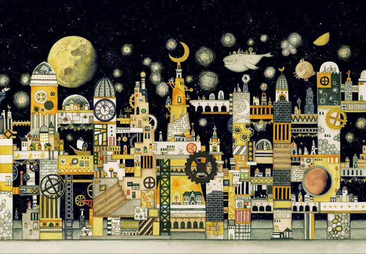 西村典子 - 月之文明 300塊 (26×38cm)