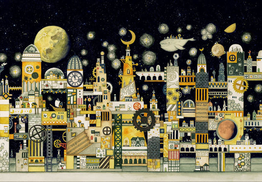 西村典子 - 月之文明 300塊 (26×38cm)