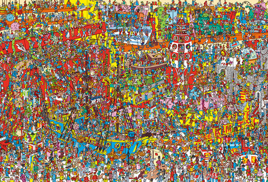 (迷你尺寸) 威利在哪裏? - 玩具王國 2000塊 (49×72cm)
