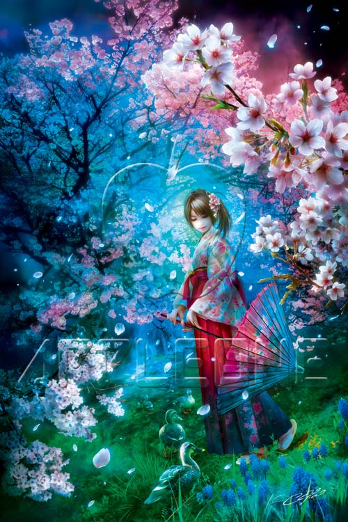 SHU - 茶花女 1000塊 (50×75cm)