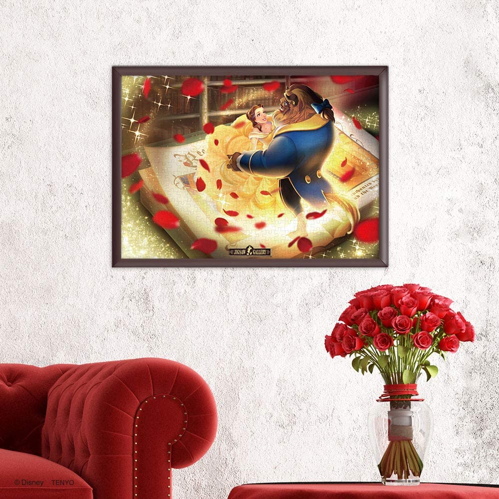 美女與野獸 - 真實愛情物語 500塊 (35×49cm)