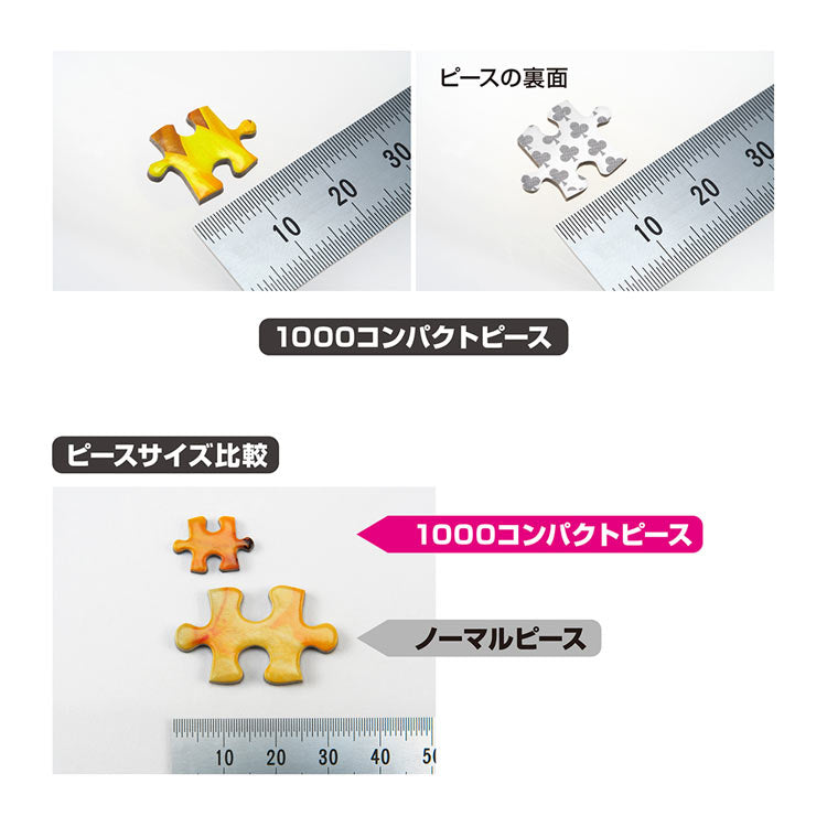 (迷你尺寸) 日本風景 - 兵庫縣花田 1000塊 (26×38cm)