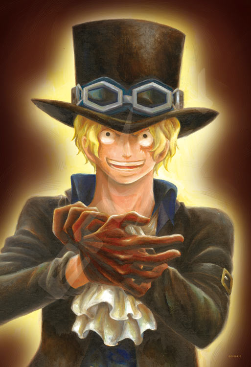 海賊王 - 薩波肖像畫 300塊 (26×38cm)