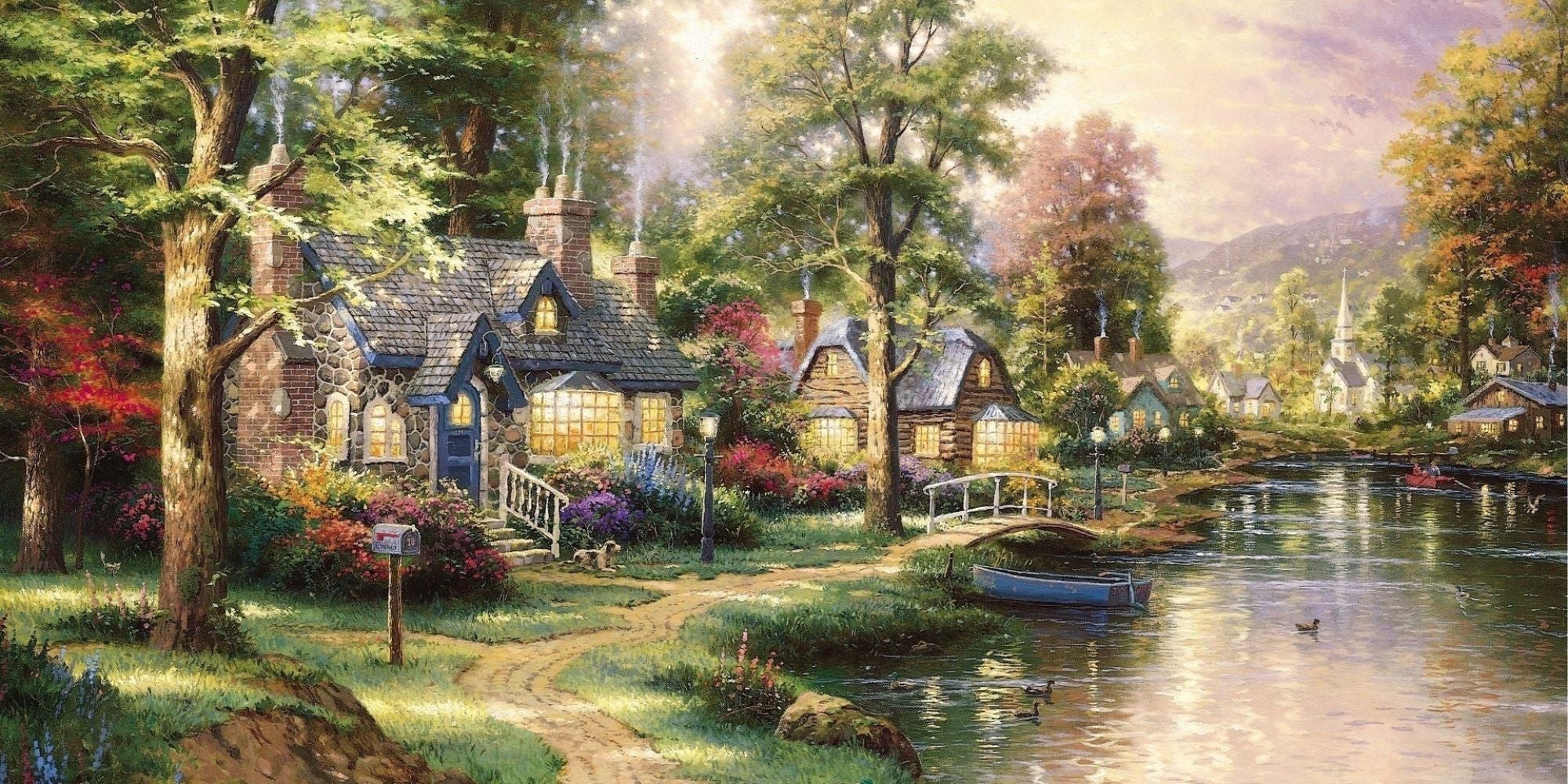 繪畫 - Thomas kinkade