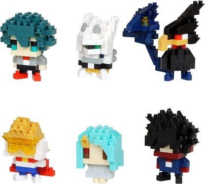 Nanoblock - 迷你我的英雄學院 vol. 3 ( 6件裝)