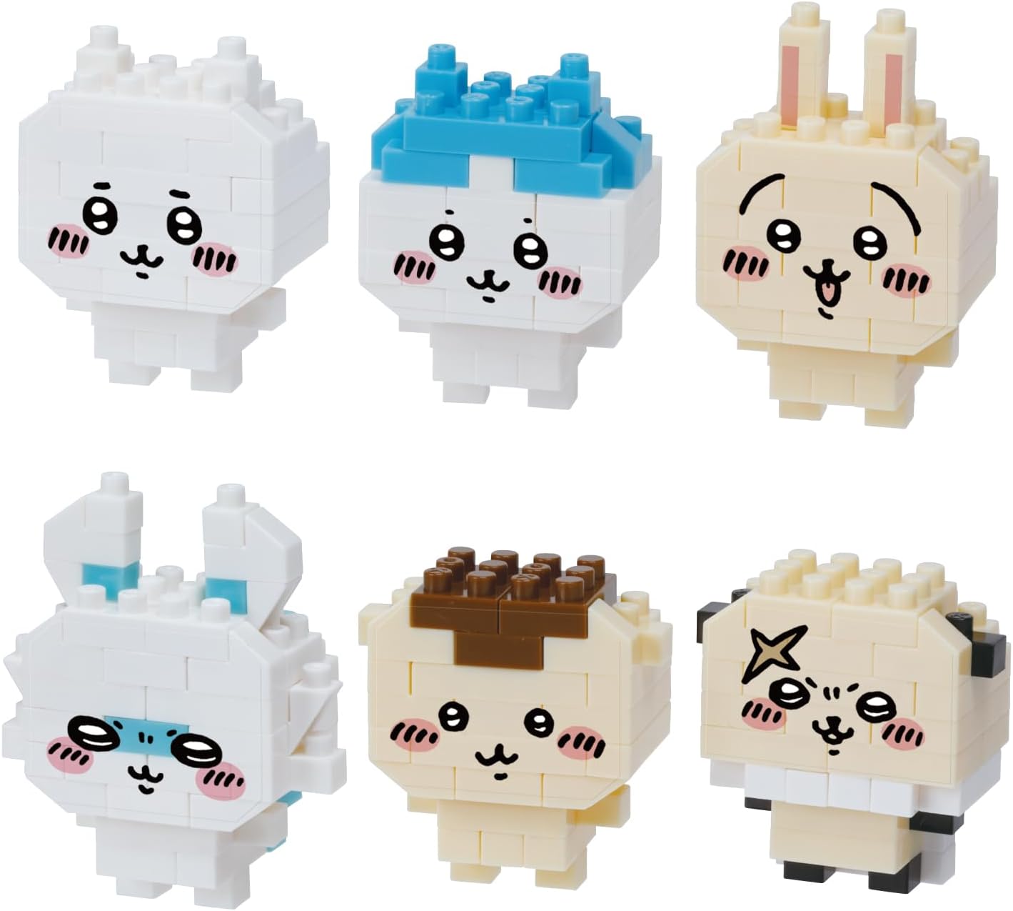 Nanoblock - 迷你 Chiikawa 吉伊卡哇 (6件裝)