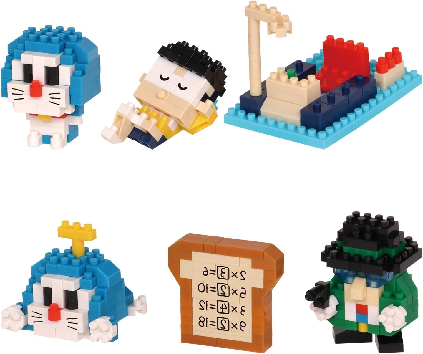 Nanoblock - 迷你多啦A夢 vol.2 ( 6件裝)