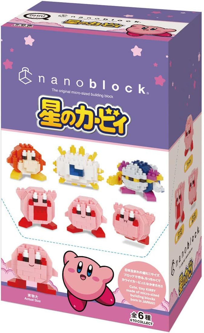 Nanoblock - 迷你星之卡比 (6件裝)
