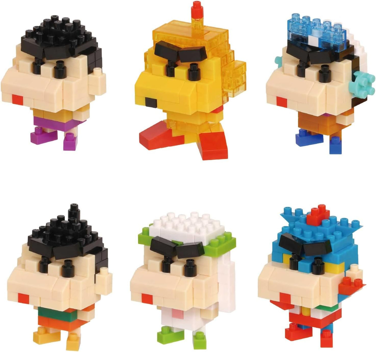 Nanoblock - 迷你蠟筆小新 vol.1 (6件裝)