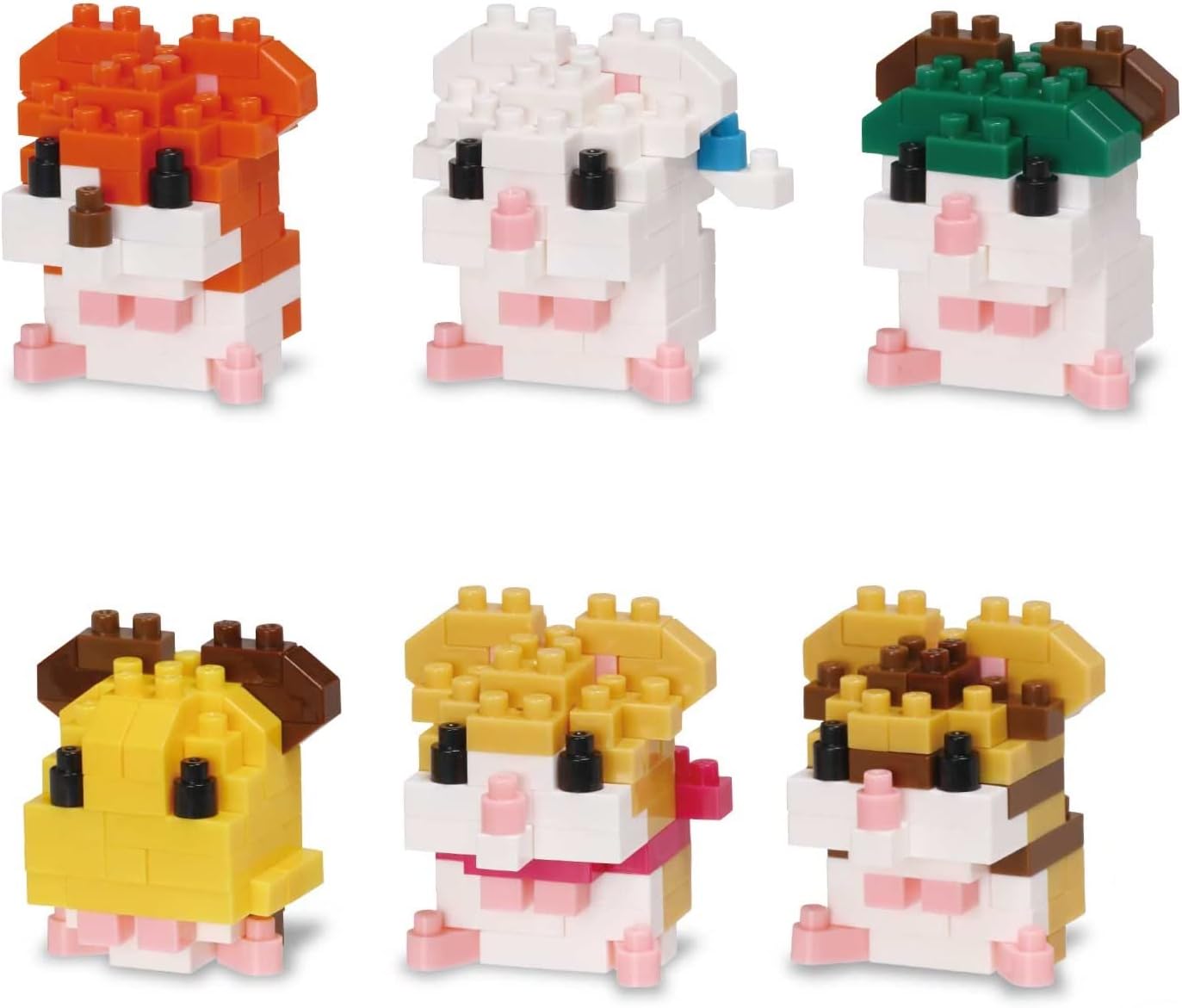 Nanoblock - 迷你哈姆太郎 vol. 2 (6件裝)