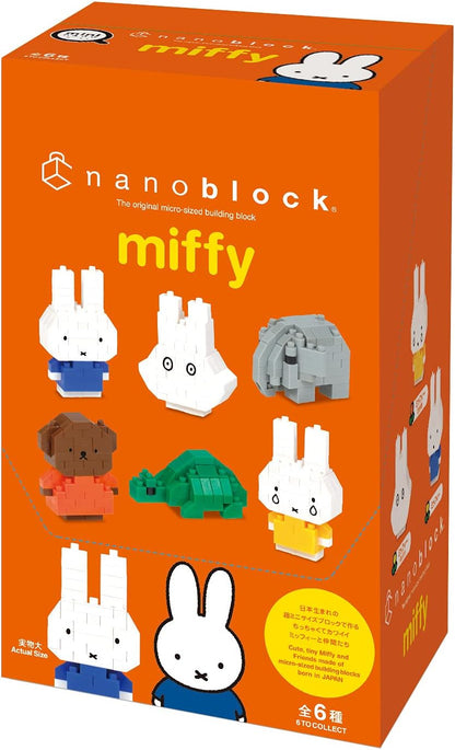 Nanoblock - 迷你Miffy (6件裝)