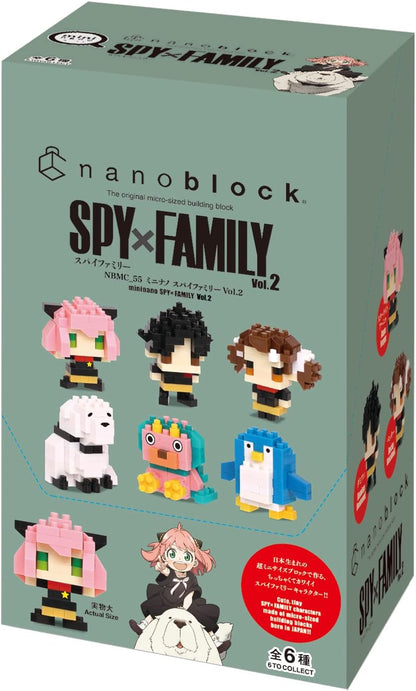 Nanoblock - 迷你 SPY×FAMILY vol.2 (6件裝)