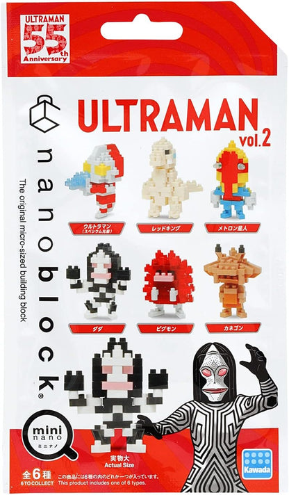 Nanoblock - 迷你超人力霸王 vol. 2 ( 6件裝)