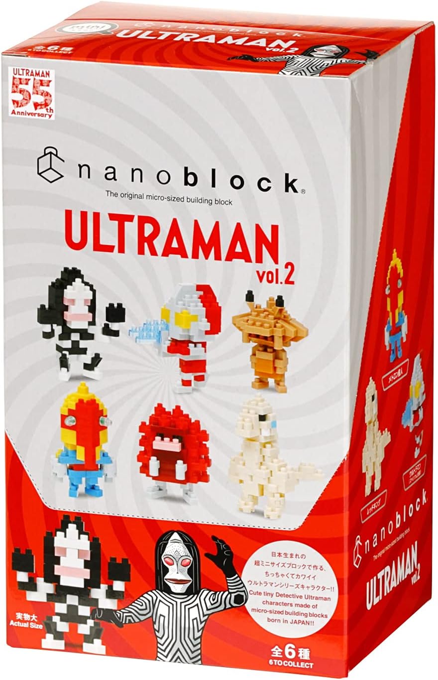 Nanoblock - 迷你超人力霸王 vol. 2 ( 6件裝)