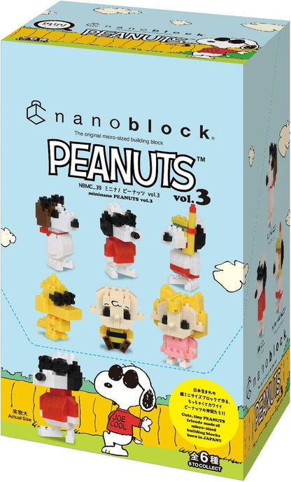 Nanoblock - 迷你史努比 vol. 3 ( 6件裝)