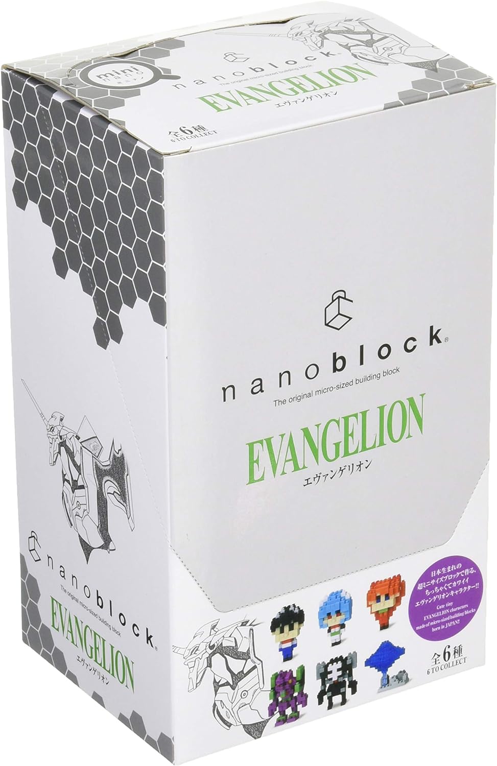 Nanoblock - 迷你EVA 新世紀福音戰士( 6件裝)