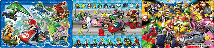 兒童向 - Super Mario  瑪利奥賽車 18/24/32塊 (16.5×74cm)