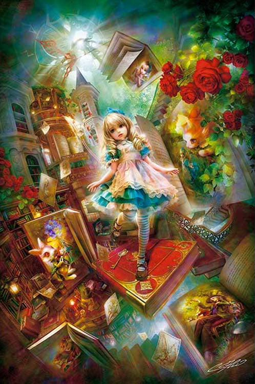 SHU - 愛麗絲迷宮  1000塊 (50×75cm)